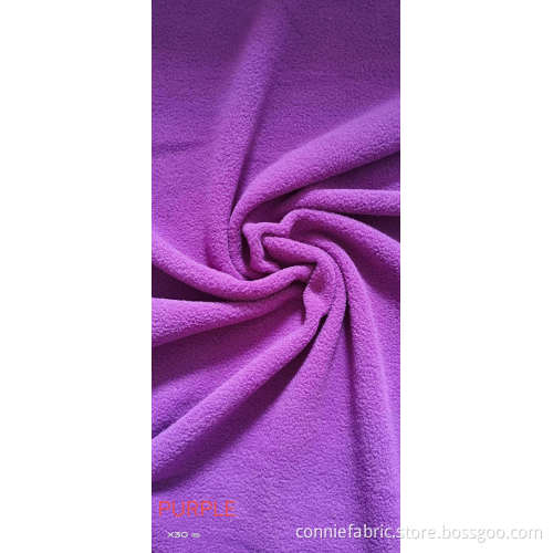Tissu teint polaire polaire polaire dty 150d / 144f